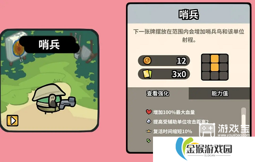 雀仔营地鹰眼兵种大全攻略