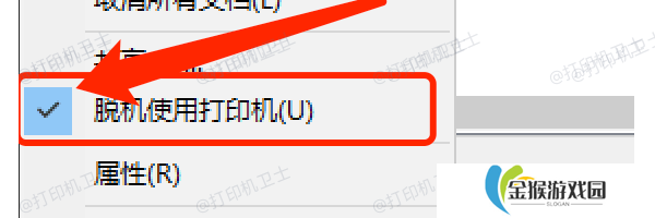 检查打印机基础状态