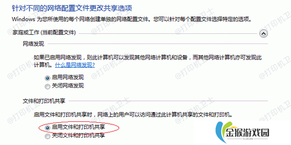 检查防火墙和共享设置
