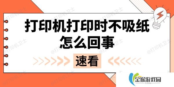 打印机打印时不吸纸怎么回事